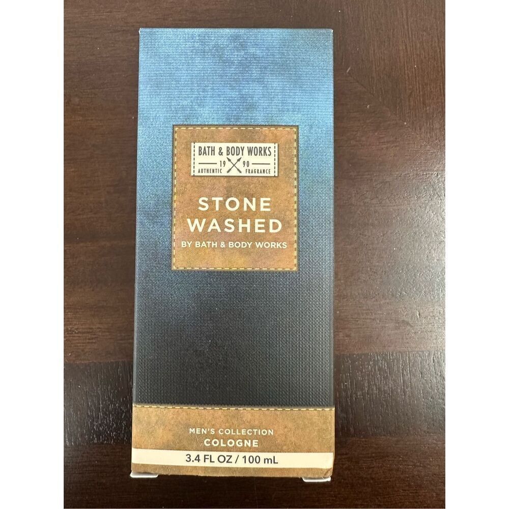 NEW Bath and Body Works Stone Wash Men’s Cologne - Discontinued Fragrance- HTF - Picture 2 of 5